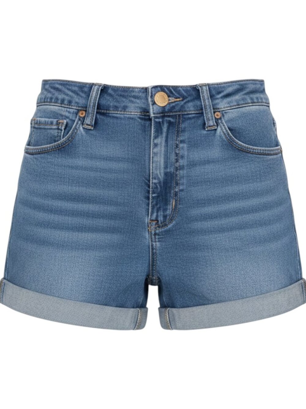YMI Women's High Rise Denim Shorts Women 11/30 Blue